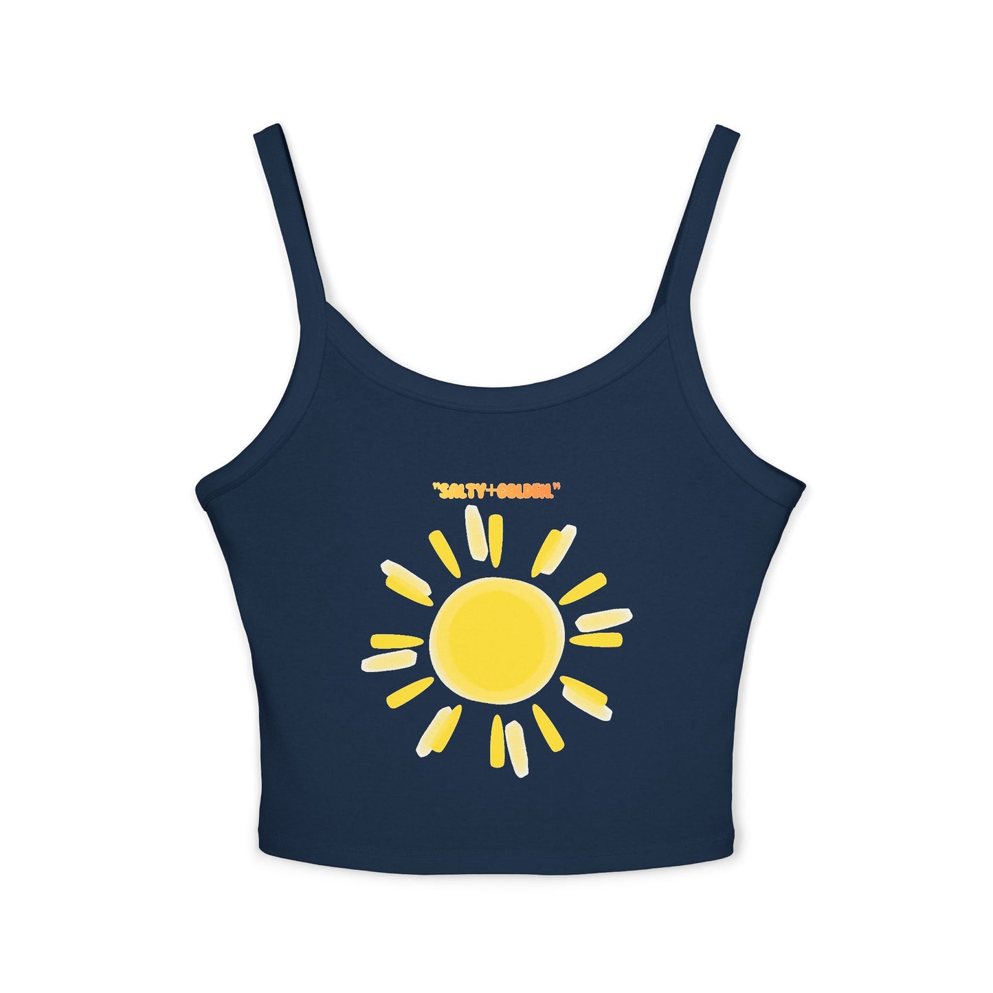 Sunny Vibes Women's Spaghetti Strap Tank Top