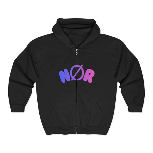 NØR Full Zip Hooded Sweatshirt